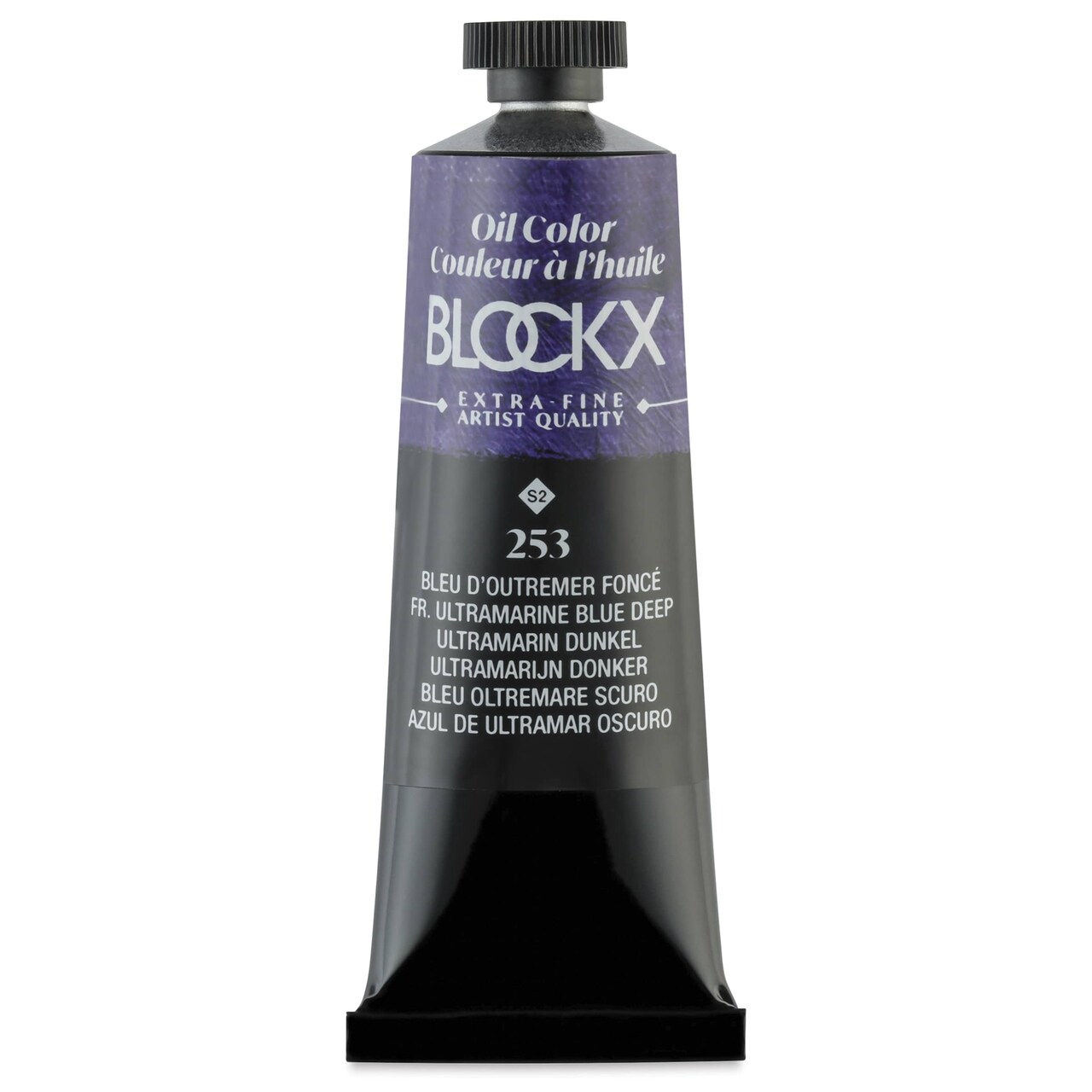 Blockx Artist Oil Color - French Ultramarine Blue Deep, 35 ml tube